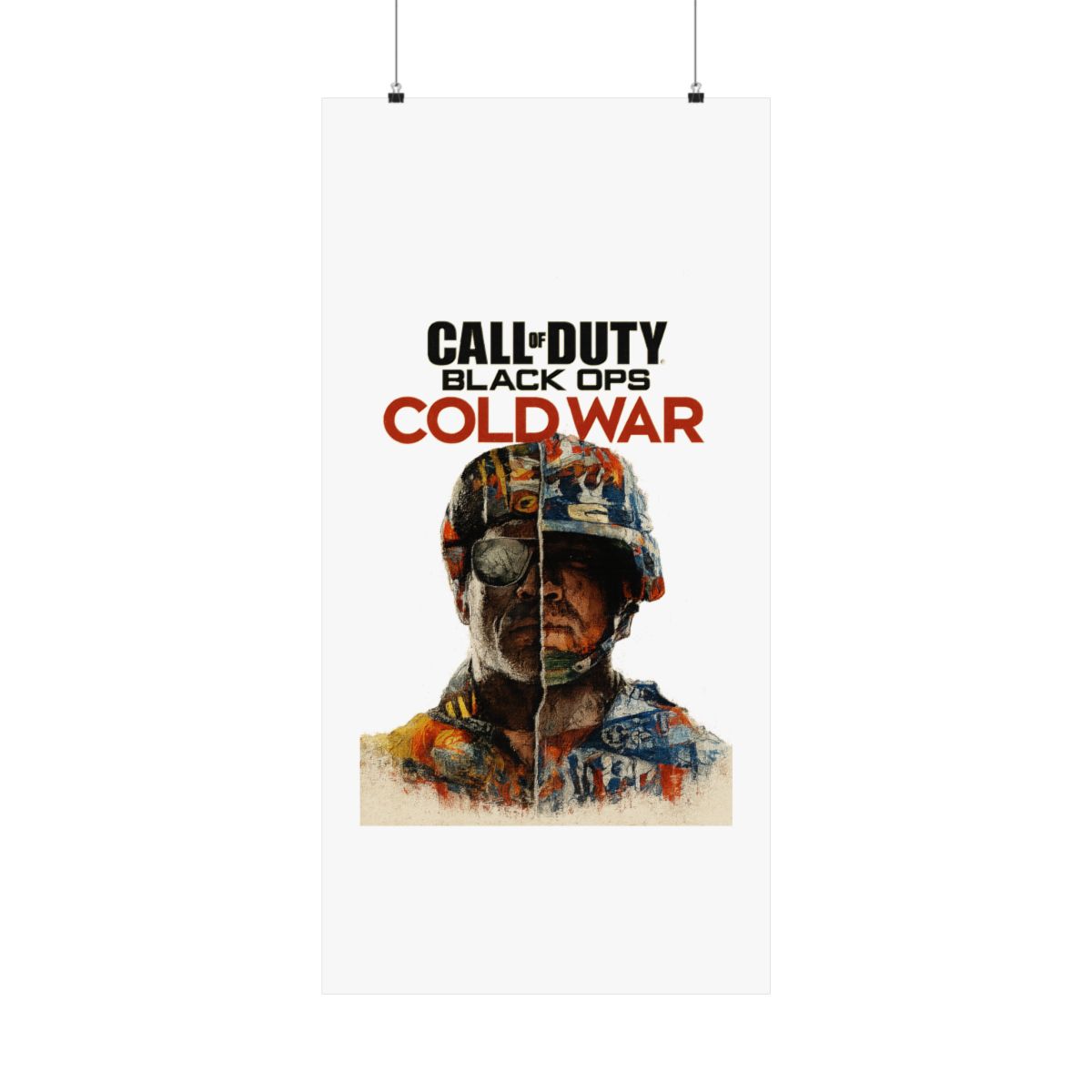 Call of Duty Black Ops Cold War Poster | Epic Gaming Wall Art