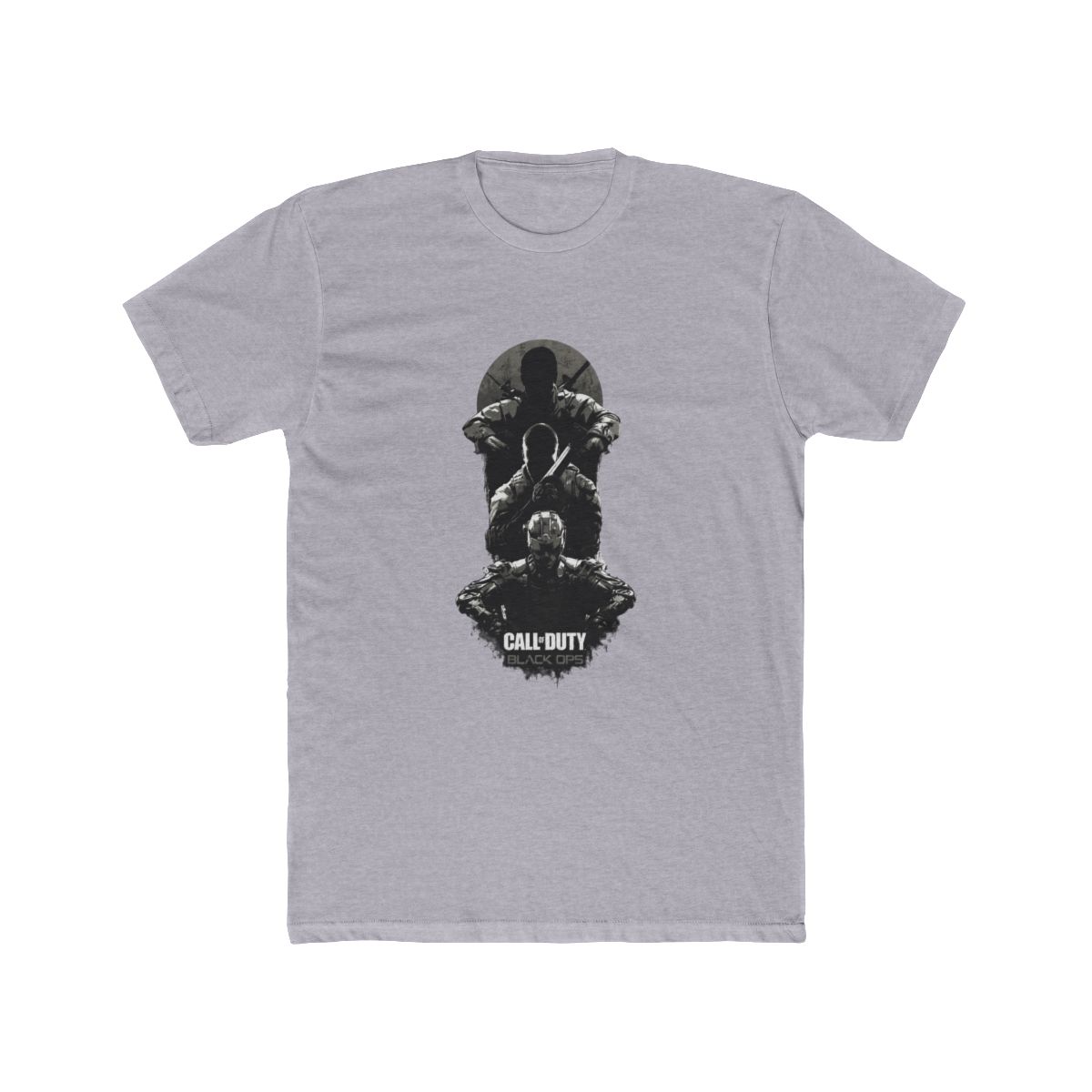 Bold Triple Soldier Military Graphic T Shirt - Veteran Pride Gift