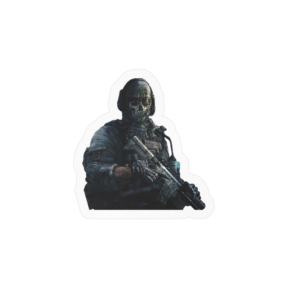 Ghost Soldier Bold Vinyl Sticker | Supernatural Gear Decal