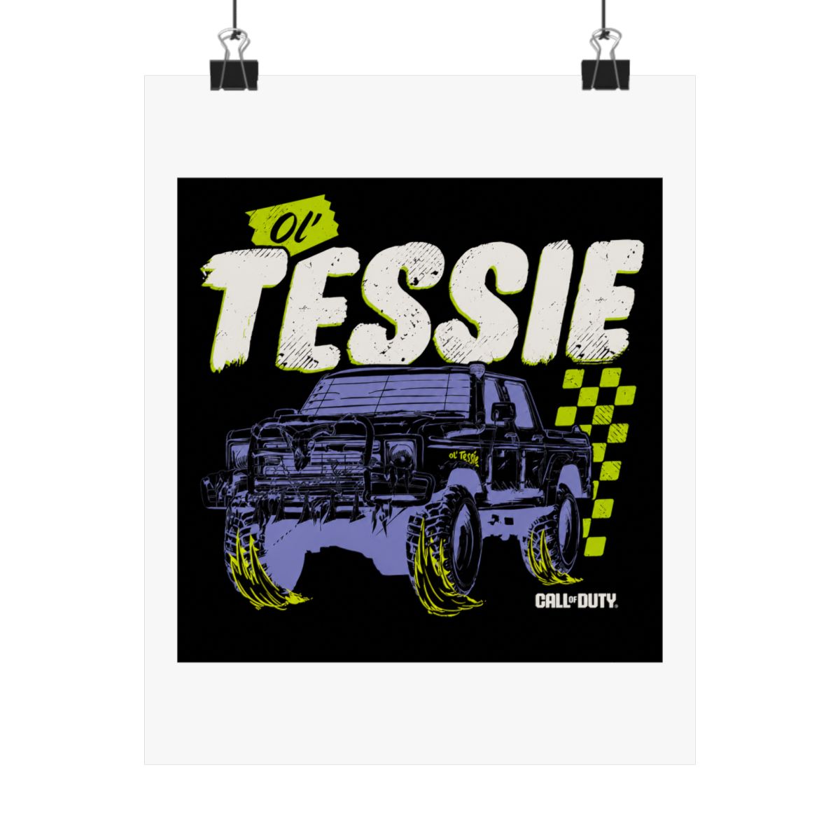 Call of Duty: Black Ops 7 Zombies Ol' Tessie 18x24" Poster