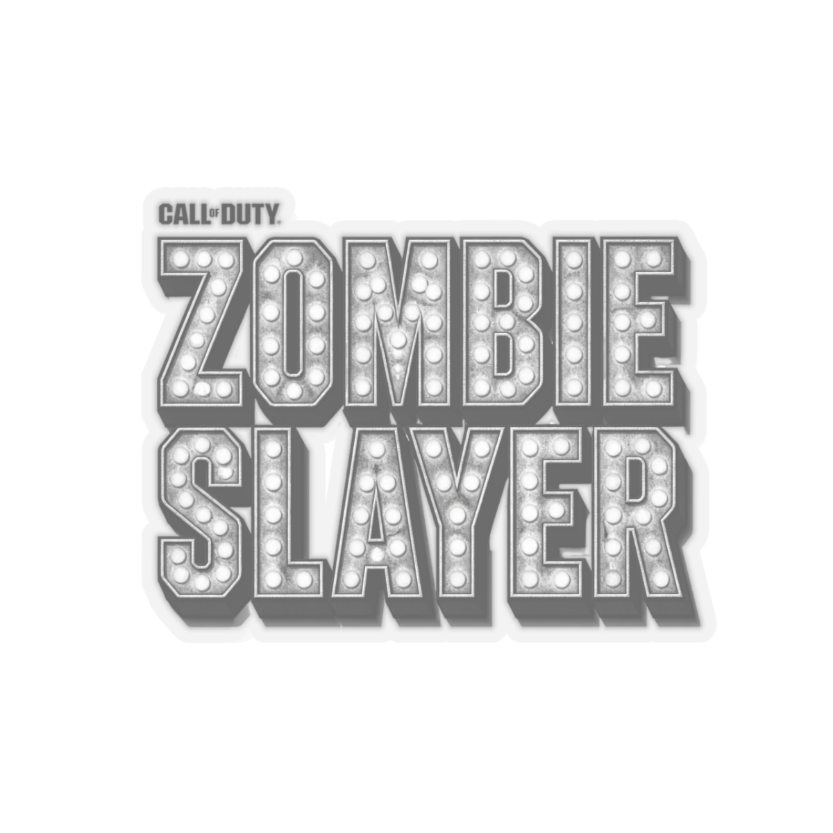Call of Duty "Zombie Slayer" Sticker