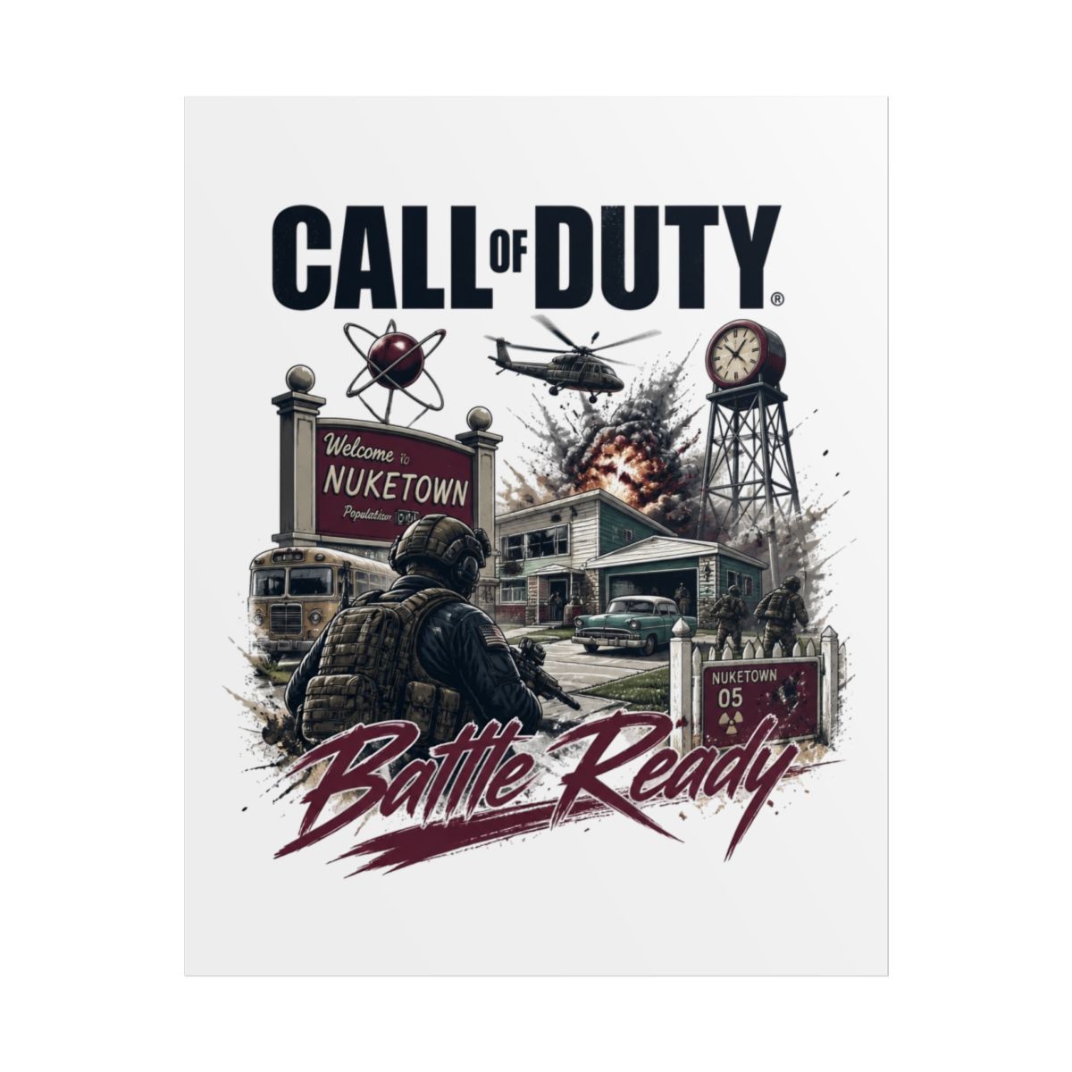 Call of Duty "Battle Ready" Poster