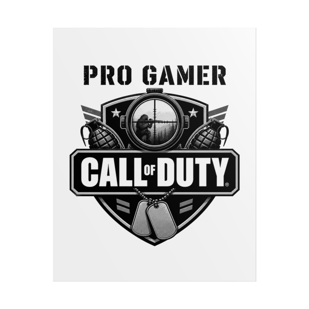 Call of Duty "Pro Gamer" Poster