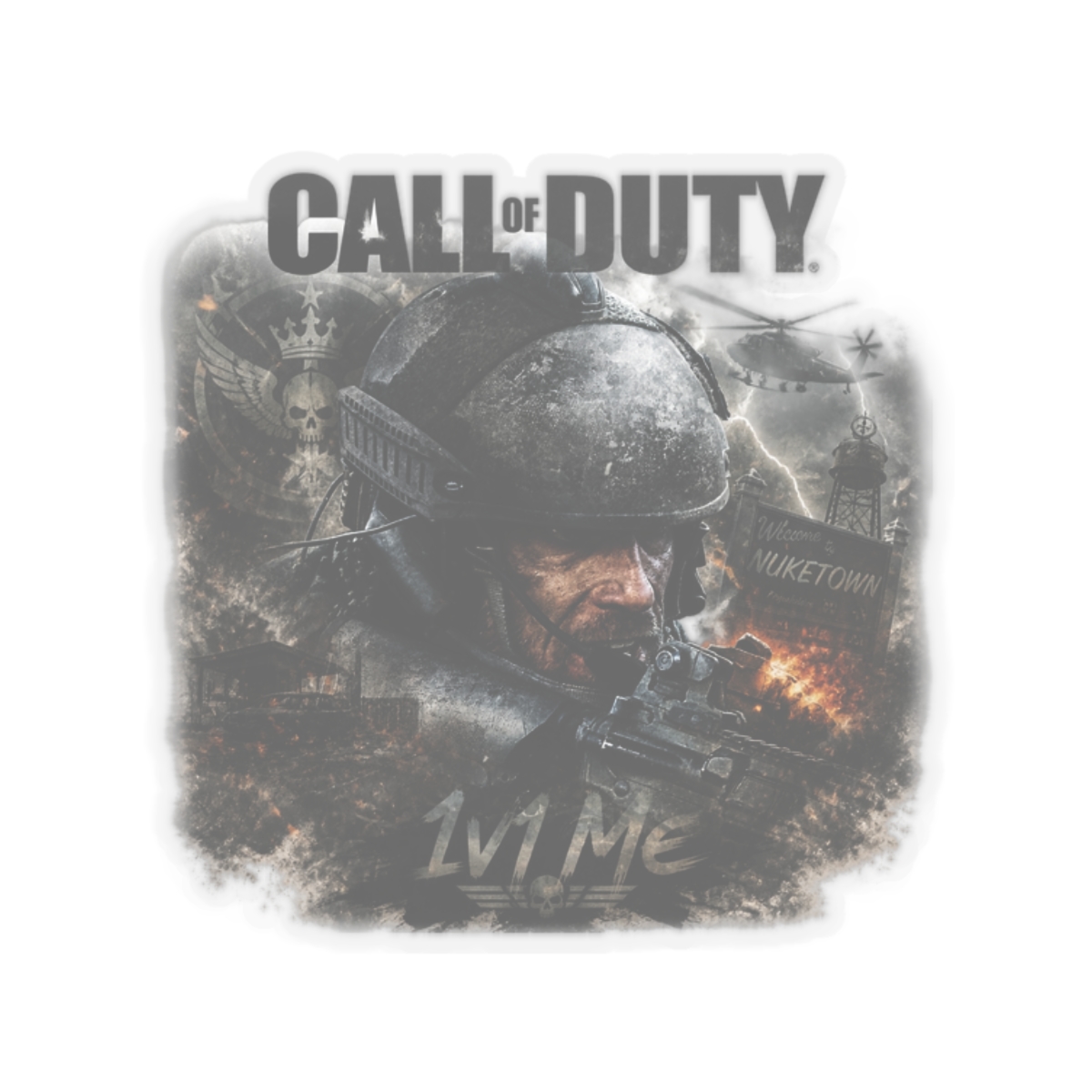 Call of Duty "Nuketown," Sticker