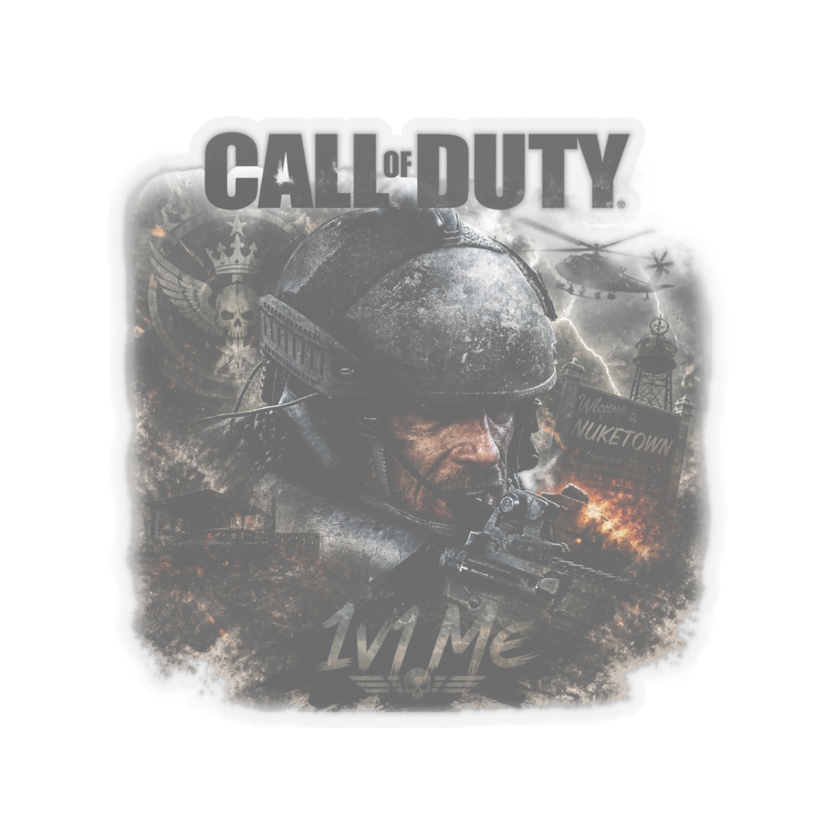 Call of Duty "Nuketown," Sticker